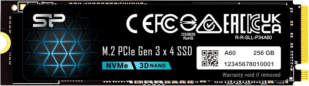 Silicon Power Ace A60 M.2 NVMe SSD 256 GB 2280 SSDs
