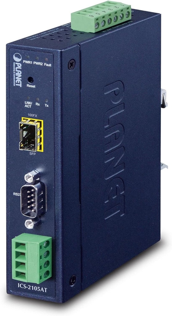 Planet IP30 Industrial 390 g 32 x 87.8 135 mm 40 75°C 85 5 Converter Fiber Optic Network Equipment