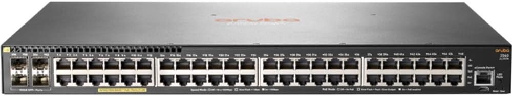 HPE 2540 48G PoE 4SFP+ Switch Switch Fiber Optic Network Equipment