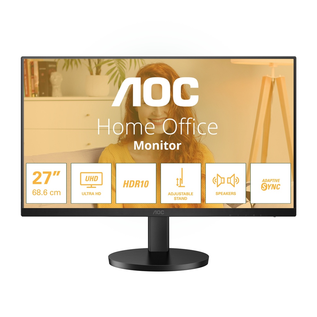 AOC U27B3AF 27 inch IPS Monitor Flat Screen 27-inch Monitors