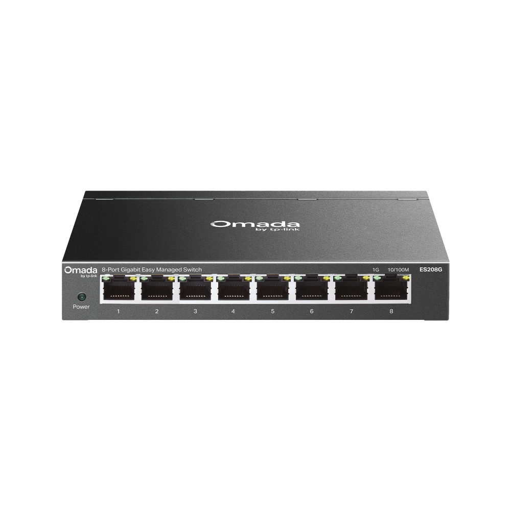 TP-LINK Omada ES208G Easy Managed Switch Switch 1 GBps Network Equipment