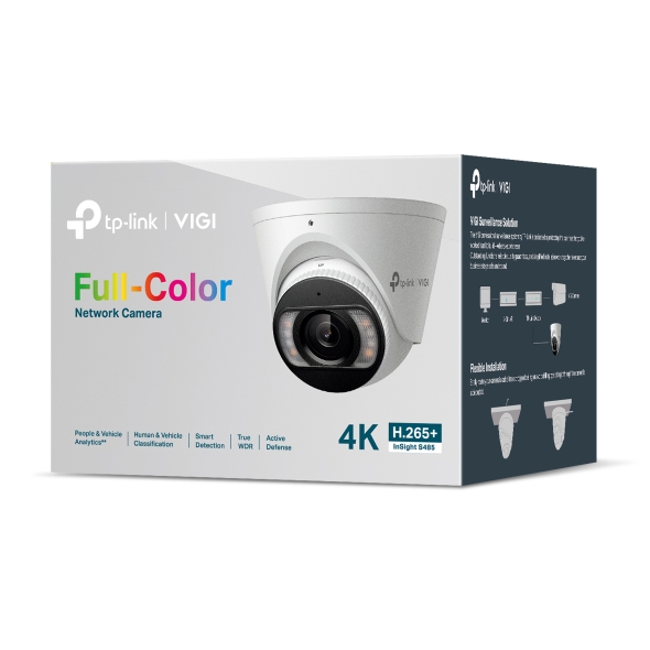TP-LINK INSIGHT S485, IP-Sicherheitskamera, Draußen, wired, 85 m, 120 dB... Network Cameras