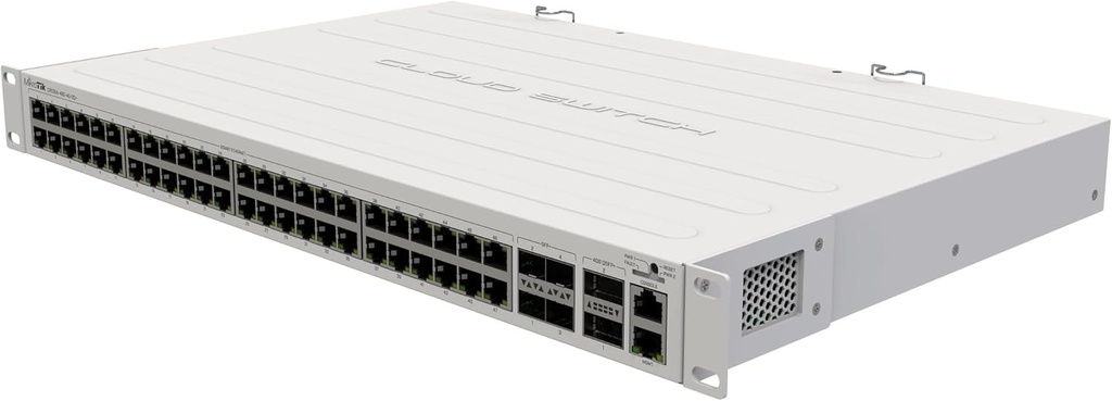 MikroTik CRS354 48G 4S+2Q+RM Managed L2 Gigabit Ethernet (10/100/1000) Full duplex Rack mounting Network Equipment