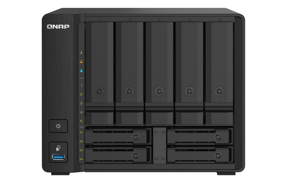 [9073080000] QNAP TS-932PX NAS Tower Annapurna Labs Alpine AL-324 4 GB DDR 4 Data Storage