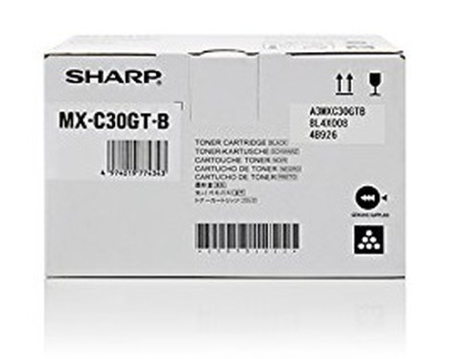 [2997493000] Sharp Toner MXC30GTB MX-C30GTB Black Original Toner Cartridge Toner Cartridges