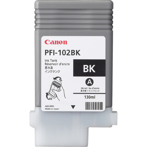 Canon LUCIA PFI-102 BK Ink Cartridge Original Black 130 ml Ink Cartridges