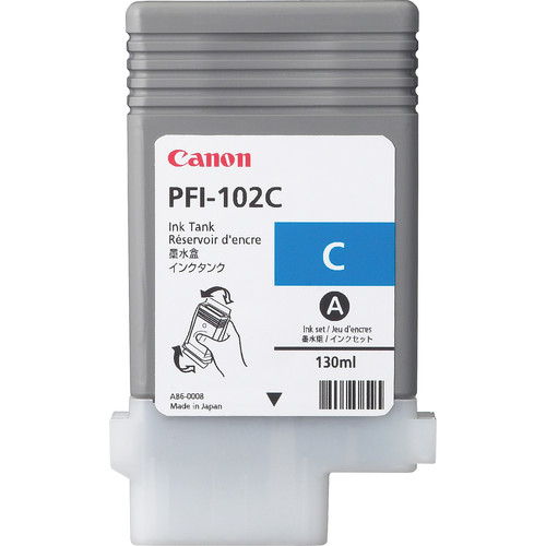 Canon LUCIA PFI-102 C Ink Cartridge Original cyan 130 ml Ink Cartridges