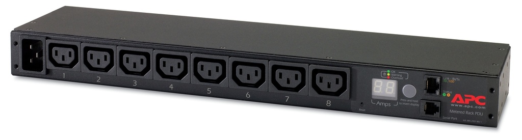 [611145001] APC AP7821B rack PDU Metered 1U 16 A 208/8 C13 (Offline) UPS Rack module Power Supplies