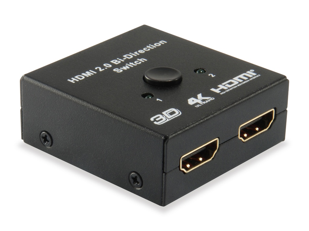 Equip HDMI Bi-Direction Switch Video/Audio-Schalter Switch 18 GBps Network Equipment